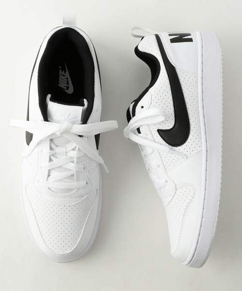 NIKE（ナイキ）の「【NIKE】MENS コート バーロウ LOW SL（スニーカー・メンズ・ホワイト/ブラック・27.0cm/27.5cm/28.0cm/26.5cm）」の2枚目の写真