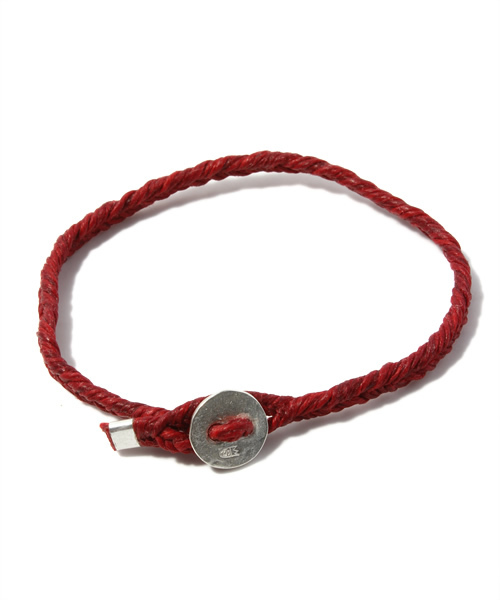 BEAMS（ビームス）の「SCOSHAﾘﾈﾝﾌﾞﾚｽ（ネックレス・メンズ・ナチュラル/ブラック/レッド/イエロー/ブルー系その他・ONE SIZE）」の5枚目の写真