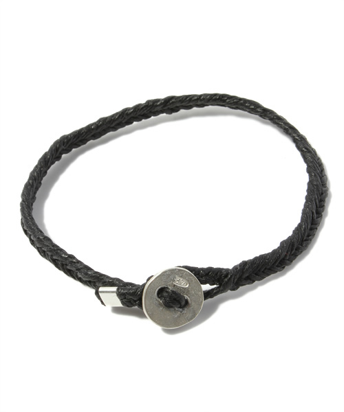 BEAMS（ビームス）の「SCOSHAﾘﾈﾝﾌﾞﾚｽ（ネックレス・メンズ・ナチュラル/ブラック/レッド/イエロー/ブルー系その他・ONE SIZE）」の2枚目の写真