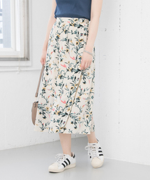 URBAN RESEARCH | UR リーフフラワープリントスカート(スカート)