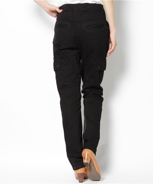 WEGO(ウィゴー)の「サルエルカーゴPT(カーゴパンツ・レディース・ブラック/ベージュ/カーキ・SMALL/MEDIUM)」の5枚目の写真