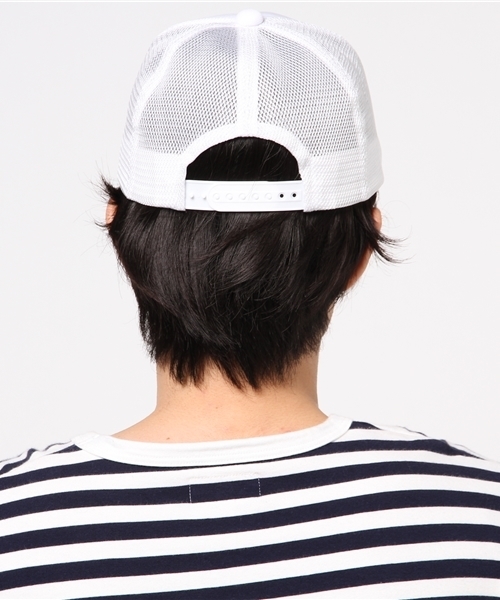 HYSTERIC GLAMOUR（ヒステリックグラマー）の「SPORTS LOGO プリント メッシュキャップ（キャップ・メンズ・ホワイト/グリーン/ブラック・FREE）」の5枚目の写真