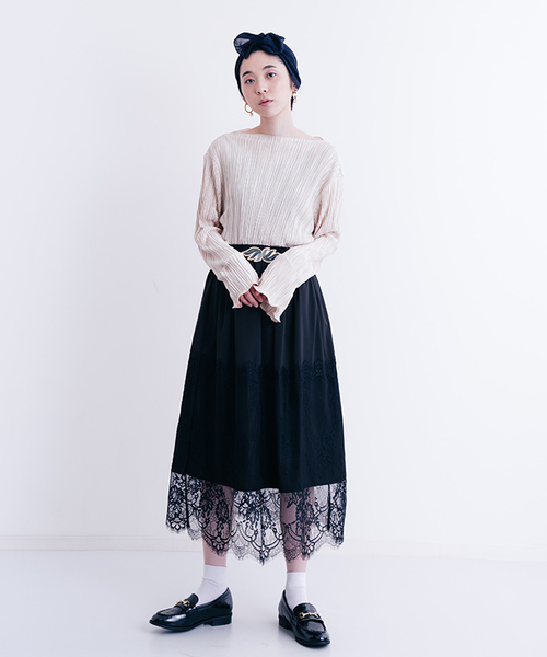 MERLOT（メルロー）の「ラメヘアバンドターバン4362（ヘアバンド・レディース・ブラウン/シルバー/ピンク/ネイビー・FREE）」の13枚目の写真