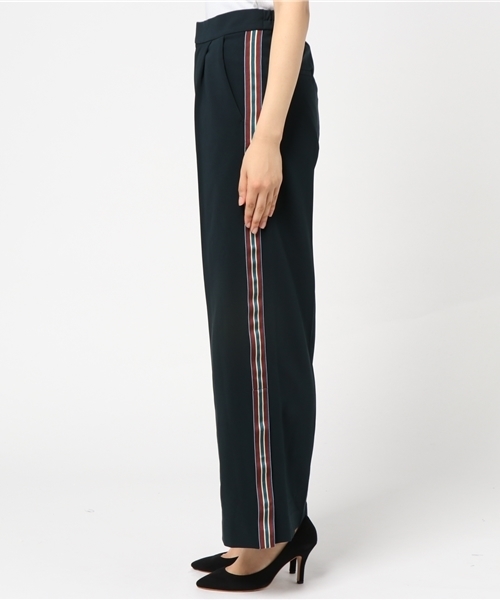 AMERICAN RAG CIE（アメリカンラグシー）の「AMERICAN RAG CIE ダブルクロスラインパンツ（その他パンツ・レディース・ブラック/ネイビー・0/1）」の5枚目の写真