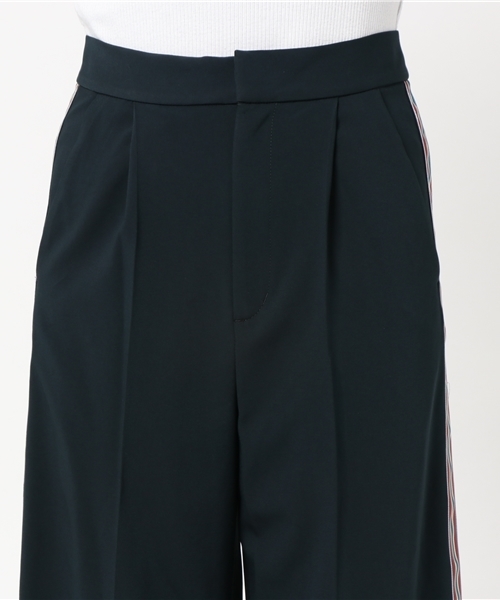 AMERICAN RAG CIE（アメリカンラグシー）の「AMERICAN RAG CIE ダブルクロスラインパンツ（その他パンツ・レディース・ブラック/ネイビー・0/1）」の7枚目の写真