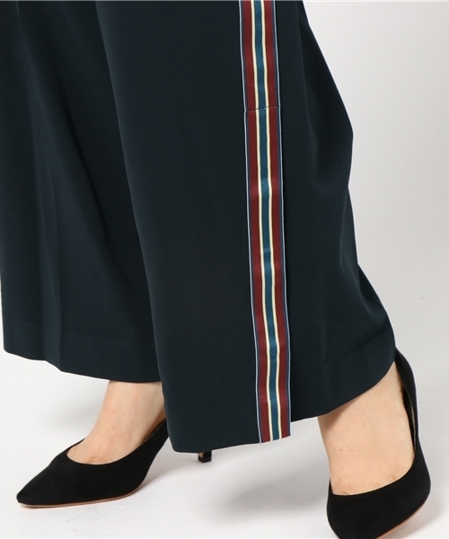 AMERICAN RAG CIE（アメリカンラグシー）の「AMERICAN RAG CIE ダブルクロスラインパンツ（その他パンツ・レディース・ブラック/ネイビー・0/1）」の10枚目の写真