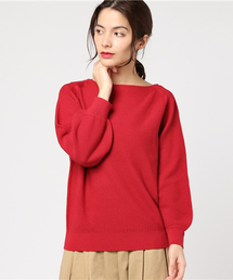 RIVE DROITE | 鹿の子バルーンスリーブプルオーバー(ニット/セーター)