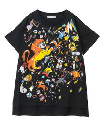TSUMORI CHISATO（ツモリチサト）の「ﾎﾛｽｺｰﾌﾟﾌﾟﾘﾝﾄT（Tシャツ
