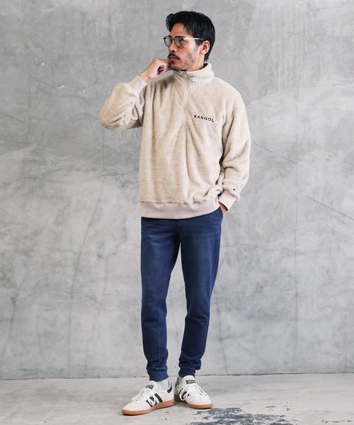 jiggys shop(ジギーズショップ)の「デニム スウェットパンツ ストレッチ イージーパンツ ジョガーパンツ ワンマイルウェア(デニムパンツ・メンズ・ライトブルー/グレー/インディゴブルー/ブルー/ブラック/ブルー系その他/ブルー系その他2/ブラック系その他/ブラック系その他2/ブルー系その他3/ブルー系その他4/ブルー系その他5・SMALL/MEDIUM/LARGE/X-LARGE/XX-LARGE)」の18枚目の写真