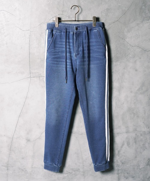 VOLK TACTICAL GEAR スリムフィット デニムパンツ 青 ボトムス – VOLK