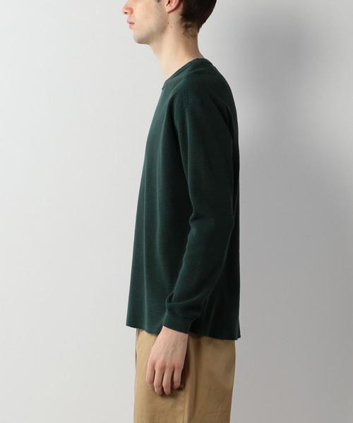 UNITED ARROWS & SONS(ユナイテッドアローズアンドサンズ)の「UNITED ARROWS & SONS(ユナイテッドアローズ&サンズ)CTN THRML L/SL ◆(Tシャツ/カットソー・メンズ・ホワイト/ダークグリーン/ワインレッド・SMALL/MEDIUM/LARGE)」の12枚目の写真