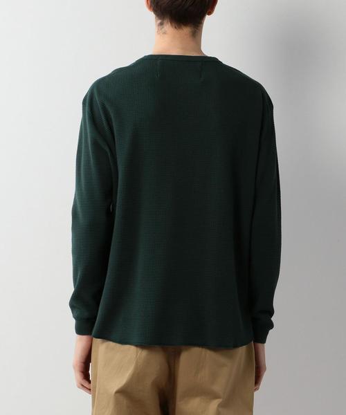 UNITED ARROWS & SONS(ユナイテッドアローズアンドサンズ)の「UNITED ARROWS & SONS(ユナイテッドアローズ&サンズ)CTN THRML L/SL ◆(Tシャツ/カットソー・メンズ・ホワイト/ダークグリーン/ワインレッド・SMALL/MEDIUM/LARGE)」の11枚目の写真