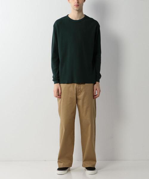 UNITED ARROWS & SONS(ユナイテッドアローズアンドサンズ)の「UNITED ARROWS & SONS(ユナイテッドアローズ&サンズ)CTN THRML L/SL ◆(Tシャツ/カットソー・メンズ・ホワイト/ダークグリーン/ワインレッド・SMALL/MEDIUM/LARGE)」の10枚目の写真