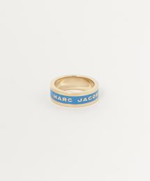 MARC JACOBS | ENAMEL LOGO/エナメル ロゴ ディスク バンド リング(リング)