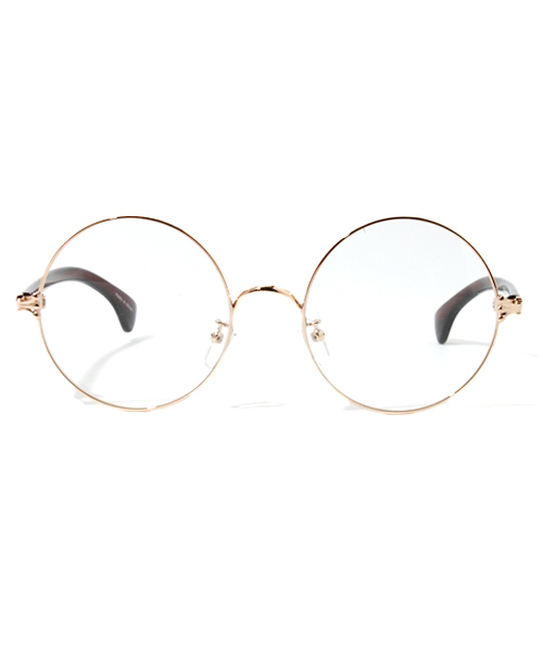 WEGO（ウィゴー）の「WEGO/ラウンドタイプ（メガネ・メンズ・シルバー/ゴールド・FREE）」の3枚目の写真