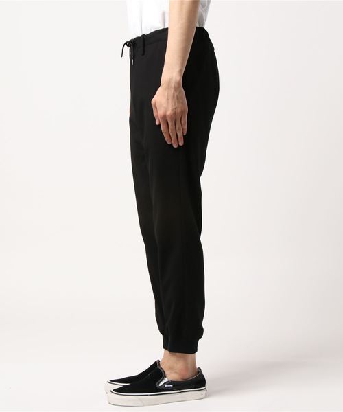 SHIPS JET BLUE（シップスジェットブルー）の「SHIPS JET BLUE :T/R リブイージーパンツ（その他パンツ・メンズ・グレー/ブラック・LARGE/X-SMALL/MEDIUM/SMALL）」の3枚目の写真