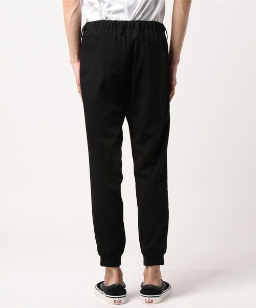 SHIPS JET BLUE（シップスジェットブルー）の「SHIPS JET BLUE :T/R リブイージーパンツ（その他パンツ・メンズ・グレー/ブラック・LARGE/X-SMALL/MEDIUM/SMALL）」の4枚目の写真
