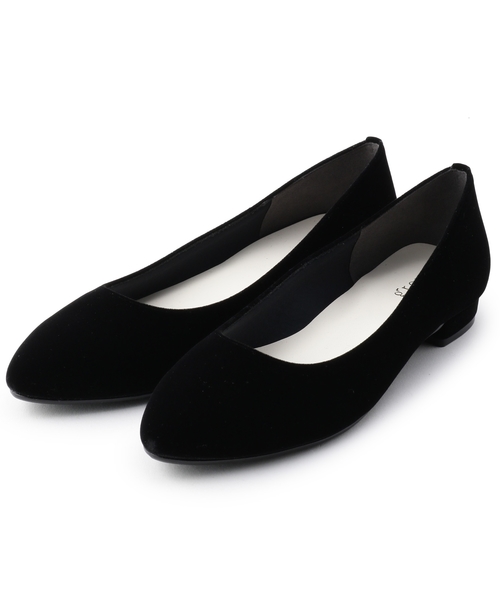 grove（グローブ）の「【2.0センチヒール】ふわっと包まれる、やわここちパンプス(日本製)（パンプス・レディース・ブラック/パープル/グレー/グリーン/ブラック系1/ベージュ系その他6・50/40/35/25/20/45/30）」の3枚目の写真