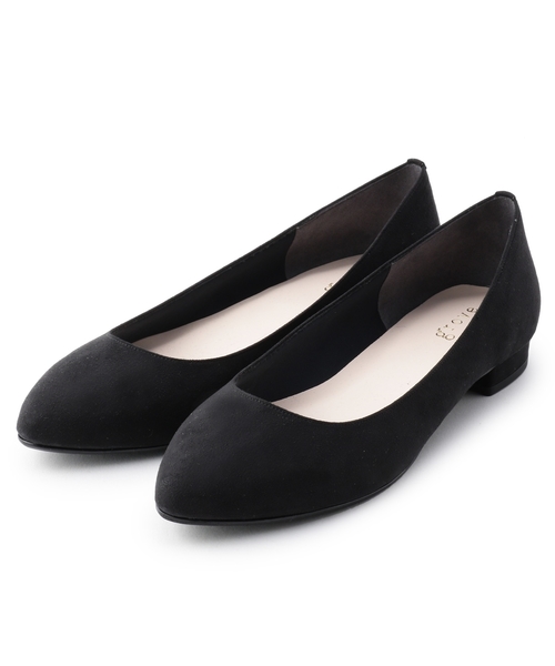 grove（グローブ）の「【2.0センチヒール】ふわっと包まれる、やわここちパンプス(日本製)（パンプス・レディース・ブラック/パープル/グレー/グリーン/ブラック系1/ベージュ系その他6・50/40/35/25/20/45/30）」の2枚目の写真