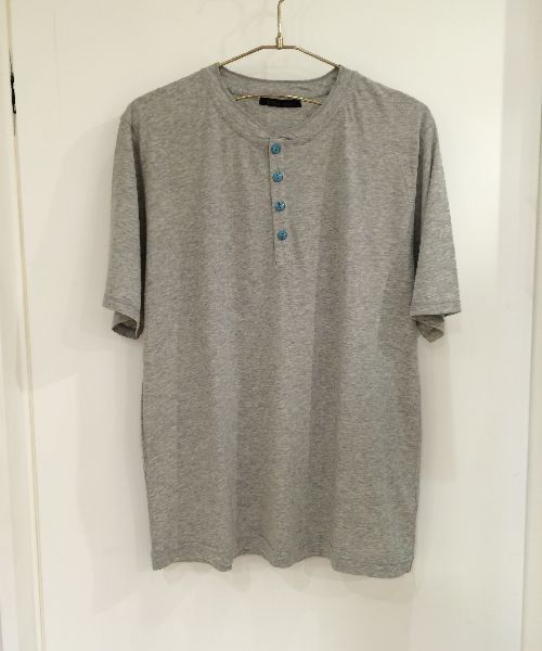 B'2nd re'qua（ビーセカンドレクア）の「B'2nd re'qua (ビーセカンドレクア） ヘンリーネックTシャツ (6006)（Tシャツ/カットソー・メンズ・杢グレー/アイボリー/ネイビー/ベージュ・MEDIUM/LARGE）」の3枚目の写真