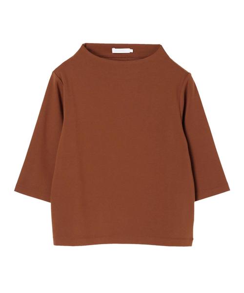 AMERICAN HOLIC（アメリカンホリック）の「ミニハイネックプルオーバー（Tシャツ/カットソー・レディース・ブラック/キャメル/カーキ・M/L）」の5枚目の写真