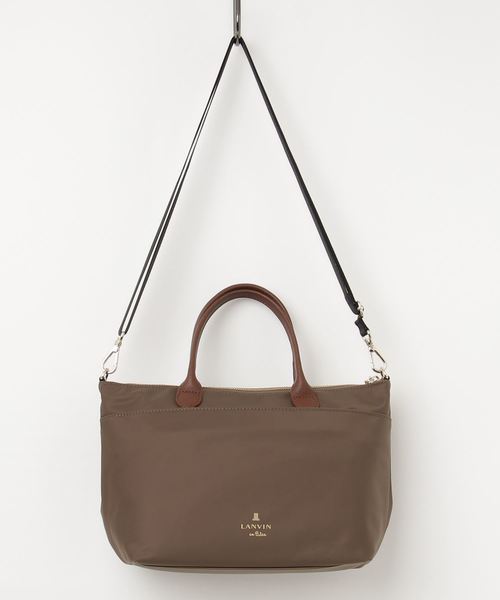 LANVIN en Bleu（ランバンオンブルー）の「シャルロット 2wayトートバッグ（トートバッグ・レディース・スカイブルー/ブラック/ネイビー/レッド/カーキ・FREE）」の6枚目の写真