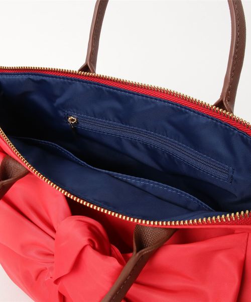 LANVIN en Bleu（ランバンオンブルー）の「シャルロット 2wayトートバッグ（トートバッグ・レディース・スカイブルー/ブラック/ネイビー/レッド/カーキ・FREE）」の10枚目の写真