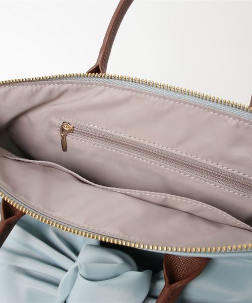 LANVIN en Bleu（ランバンオンブルー）の「シャルロット 2wayトートバッグ（トートバッグ・レディース・スカイブルー/ブラック/ネイビー/レッド/カーキ・FREE）」の11枚目の写真