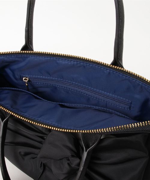 LANVIN en Bleu（ランバンオンブルー）の「シャルロット 2wayトートバッグ（トートバッグ・レディース・スカイブルー/ブラック/ネイビー/レッド/カーキ・FREE）」の12枚目の写真