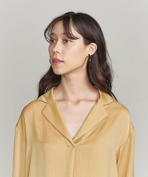 BEAUTY&YOUTH ユナイテッドアローズマスタードイエローチュニック BEAUTY&YOUTH UNITED ARROWS（ビューティーアンドユース