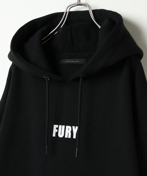 VENCEEXCHANGE（ヴァンスエクスチェンジ）の「サガラ刺繍ビッグパーカー（パーカー・メンズ・ブラック/パープル/ホワイト・MEDIUM/LARGE/M/L）」の5枚目の写真