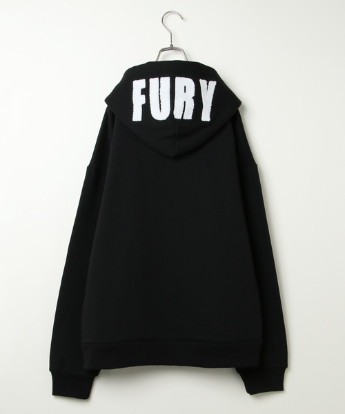 VENCEEXCHANGE（ヴァンスエクスチェンジ）の「サガラ刺繍ビッグパーカー（パーカー・メンズ・ブラック/パープル/ホワイト・MEDIUM/LARGE/M/L）」の9枚目の写真