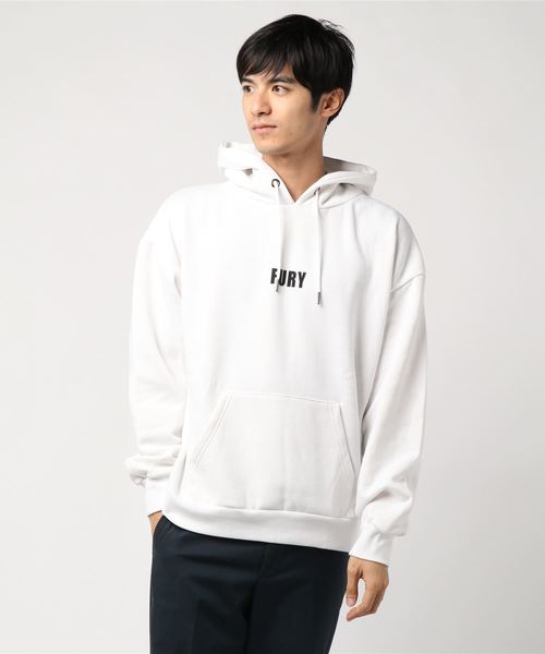 VENCEEXCHANGE（ヴァンスエクスチェンジ）の「サガラ刺繍ビッグパーカー（パーカー・メンズ・ブラック/パープル/ホワイト・MEDIUM/LARGE/M/L）」の16枚目の写真