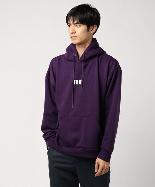 VENCEEXCHANGE（ヴァンスエクスチェンジ）の「サガラ刺繍ビッグパーカー（パーカー・メンズ・ブラック/パープル/ホワイト・MEDIUM/LARGE/M/L）」の17枚目の写真