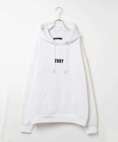 VENCEEXCHANGE（ヴァンスエクスチェンジ）の「サガラ刺繍ビッグパーカー（パーカー・メンズ・ブラック/パープル/ホワイト・MEDIUM/LARGE/M/L）」の18枚目の写真