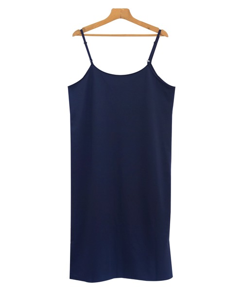 andme（アンドミー）の「きれいめポンチキャミワンピース（ワンピース・レディース・ライトグレー/ブラック/ネイビー/カーキ/ライトブラウン/ミント/グレー系その他・M/L）」の18枚目の写真