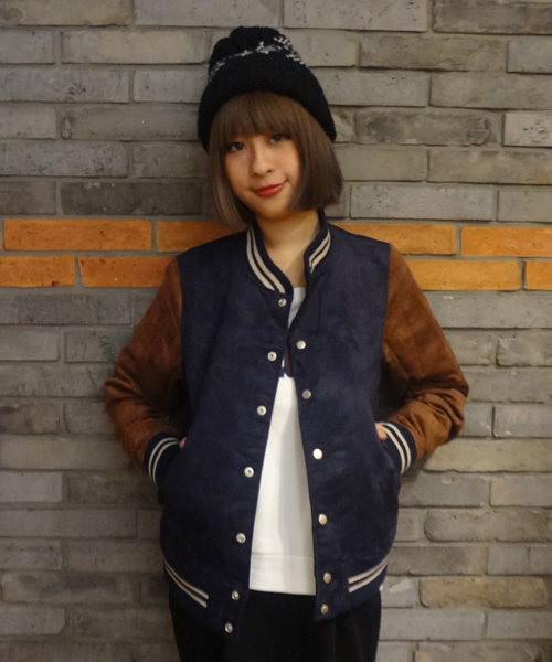 CIAOPANIC（チャオパニック）の「【Ciaopanic】フェイクスウェードスタジャン（スタジャン・レディース・グレー/ワインレッド/キャメル/ブラック・FREE）」の3枚目の写真