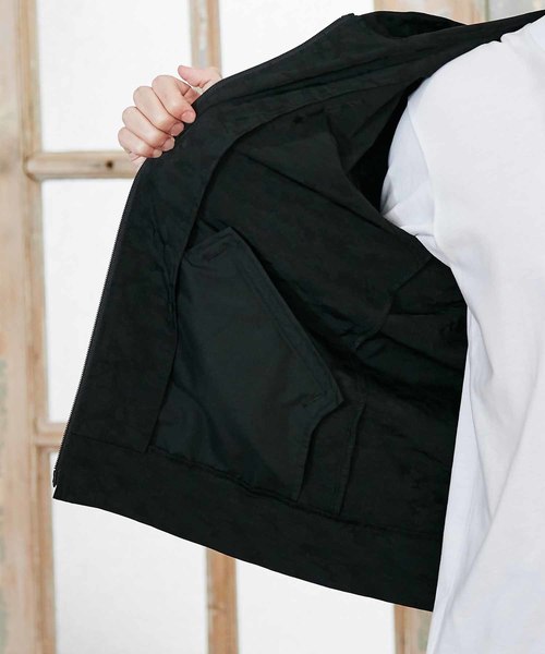 MEN'S BIGI（メンズビギ）の「カモフラジャガード　ストレッチナイロンパーカ（パーカー・メンズ・ブラック/ネイビー・LL/S/M/L）」の14枚目の写真