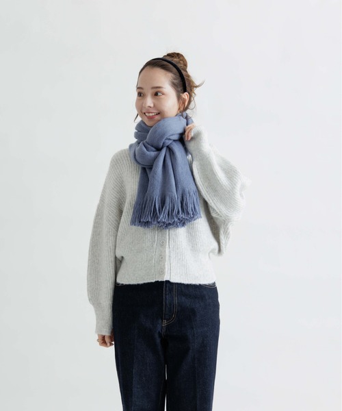 新品】POPPY フラワーガーデンマフラー