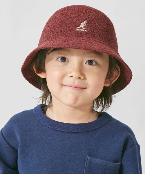 KANGOL（カンゴール）の「【KANGOL】Kids Bermuda Casual/【カンゴール】（ハット・キッズ・パープル/ピンク/ブルー/ホワイト/ブラック/ゴールド/レッド/ネイビー/イエロー系その他/バーガンディー・SMALL/MEDIUM/LARGE）」の9枚目の写真