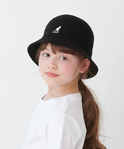 KANGOL（カンゴール）の「【KANGOL】Kids Bermuda Casual/【カンゴール】（ハット・キッズ・パープル/ピンク/ブルー/ホワイト/ブラック/ゴールド/レッド/ネイビー/イエロー系その他/バーガンディー・SMALL/MEDIUM/LARGE）」の2枚目の写真