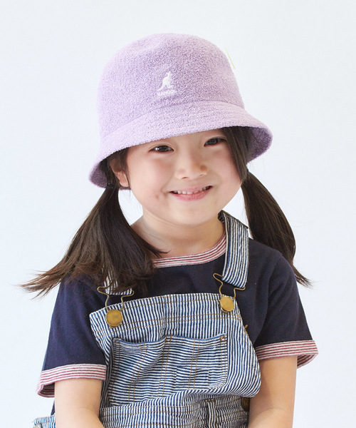 KANGOL（カンゴール）の「【KANGOL】Kids Bermuda Casual/【カンゴール】（ハット・キッズ・パープル/ピンク/ブルー/ホワイト/ブラック/ゴールド/レッド/ネイビー/イエロー系その他/バーガンディー・SMALL/MEDIUM/LARGE）」の15枚目の写真