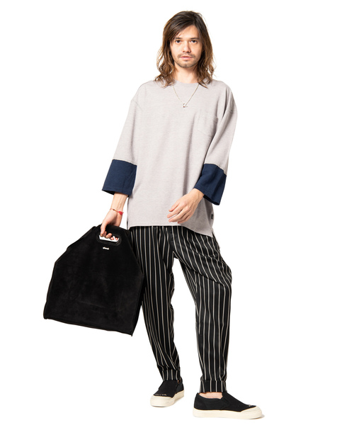 glamb（グラム）の「Tony bag / トニーバッグ（クラッチバッグ・メンズ・ブラック/ベージュ・FREE）」の7枚目の写真