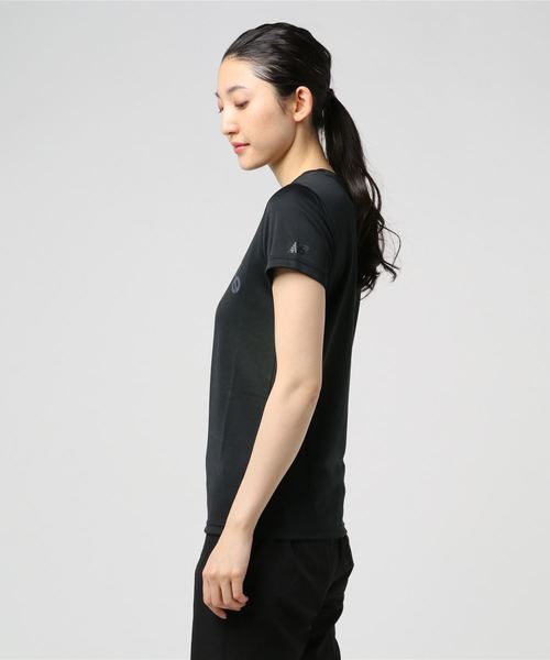 NEW BALANCE(ニューバランス)の「ニューバランス New Balance NergizeTシャツ JWTP9008(Tシャツ/カットソー・レディース・ブラック/ネイビー/ホワイト/サーモンピンク・L/M/S/XL)」の5枚目の写真