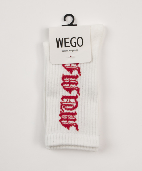 WEGO(ウィゴー)の「WEGO/mummyソックス(ソックス/靴下・レディース・イエロー/ブラック/ホワイト・FREE)」の1枚目の写真