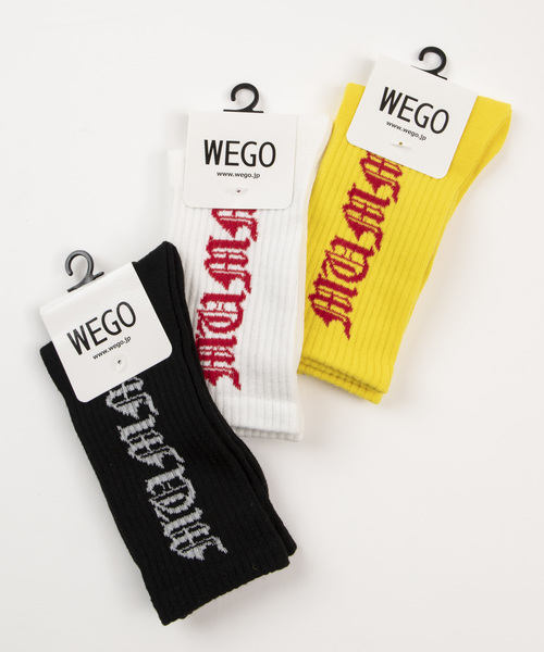 WEGO(ウィゴー)の「WEGO/mummyソックス(ソックス/靴下・レディース・イエロー/ブラック/ホワイト・FREE)」の7枚目の写真