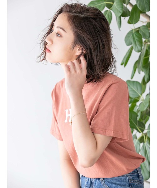 fifth（フィフス）の「タッセルビジューブレスレット（ブレスレット・レディース・グレー/オレンジ・FREE）」の7枚目の写真