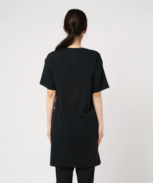 NEW BALANCE（ニューバランス）の「ニューバランス エッセンシャルクラシックTドレス（Tシャツ/カットソー・レディース・ホワイト/ブラック・M/L/S/XL）」の4枚目の写真