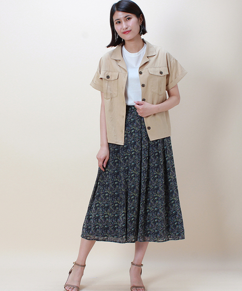 ASTORIA ODIER(アストリアオディール)の「サファリシャツ(シャツ/ブラウス・レディース・ベージュ/ブラウン/カーキ・MEDIUM)」の10枚目の写真