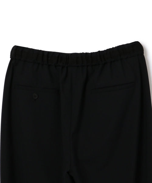 SHIPS(シップス)の「PrimaryNavyLabel:ドローストリングテーパードパンツ(その他パンツ・レディース・ブラック/ダークグレー・38/36)」の5枚目の写真